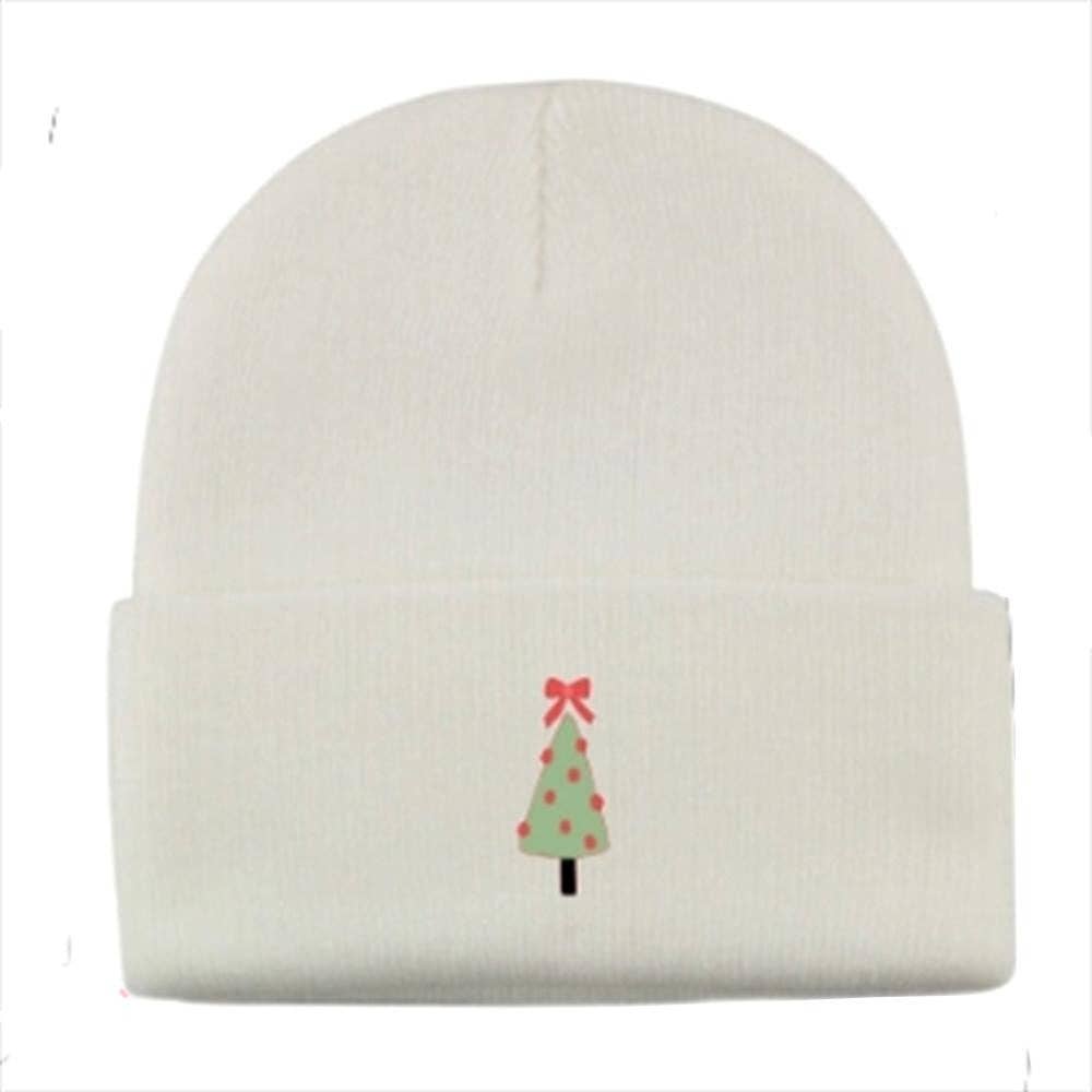 Christmas Tree Beanie-Off White