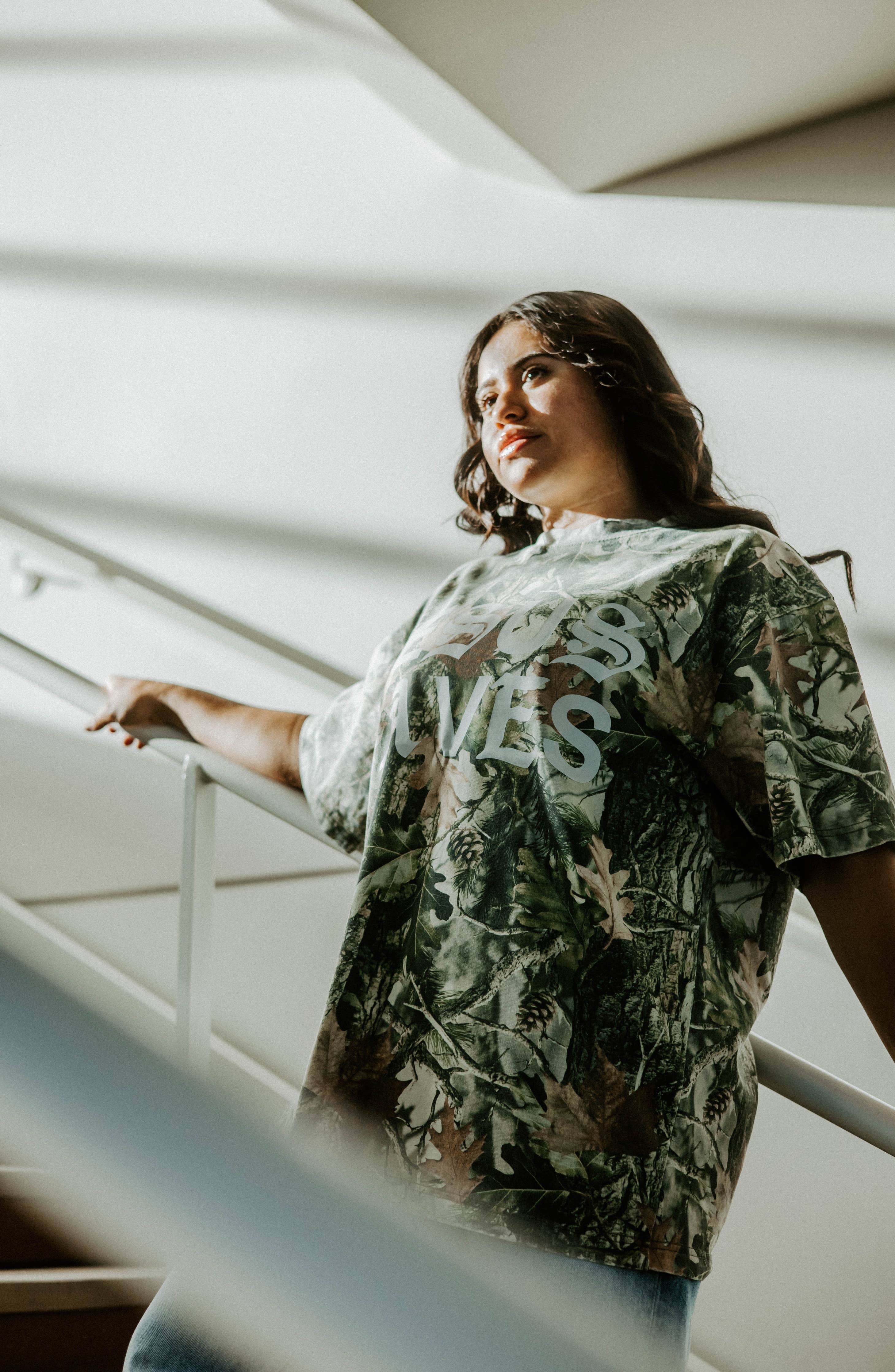 Jesus Saves Unisex Camo: Sage