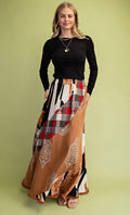 Patchwork Maxi Skirt