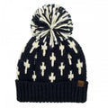 Black Cross Beanie