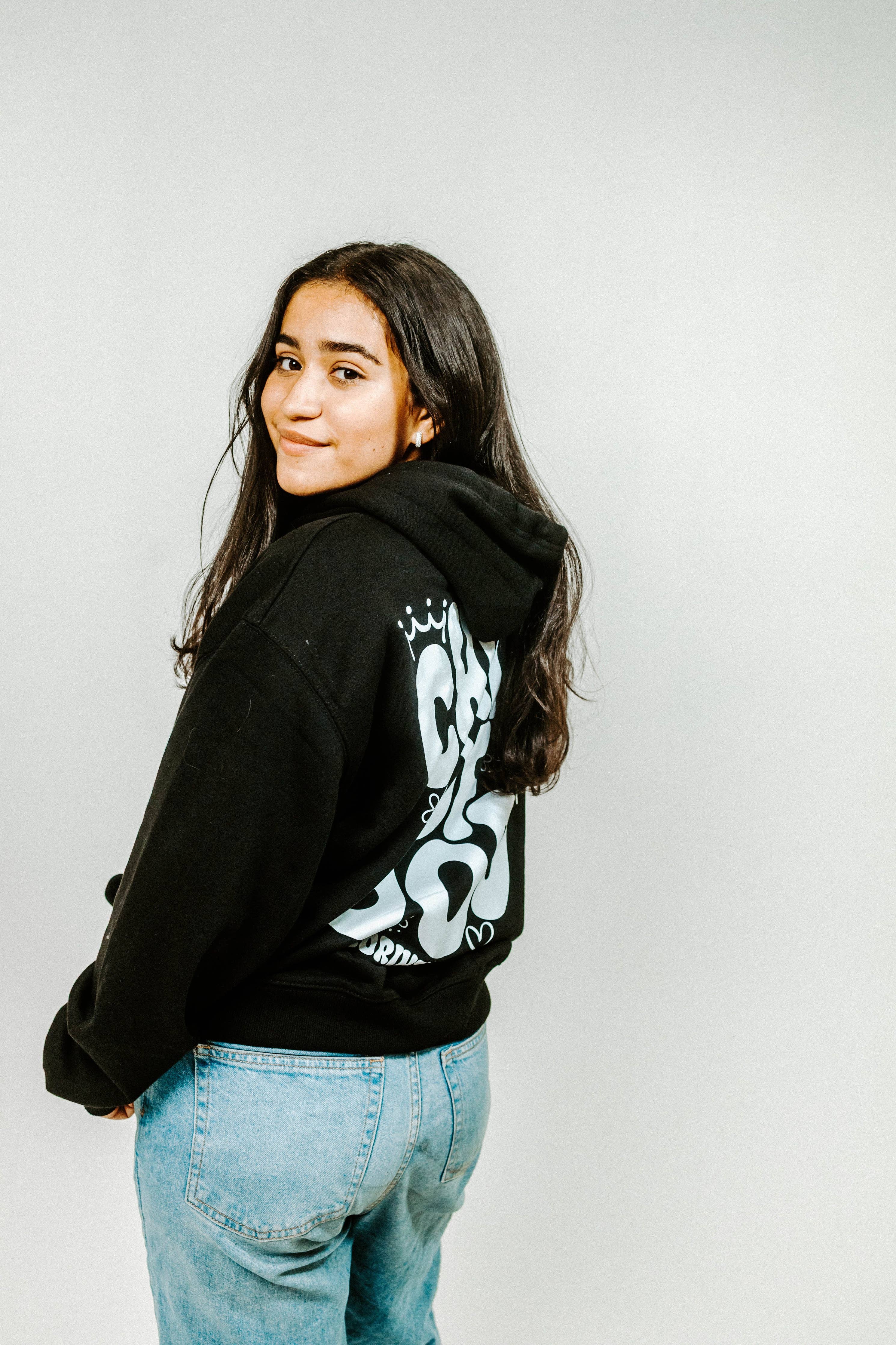 CHILD OF GOD PULLOVER HOODIE: M