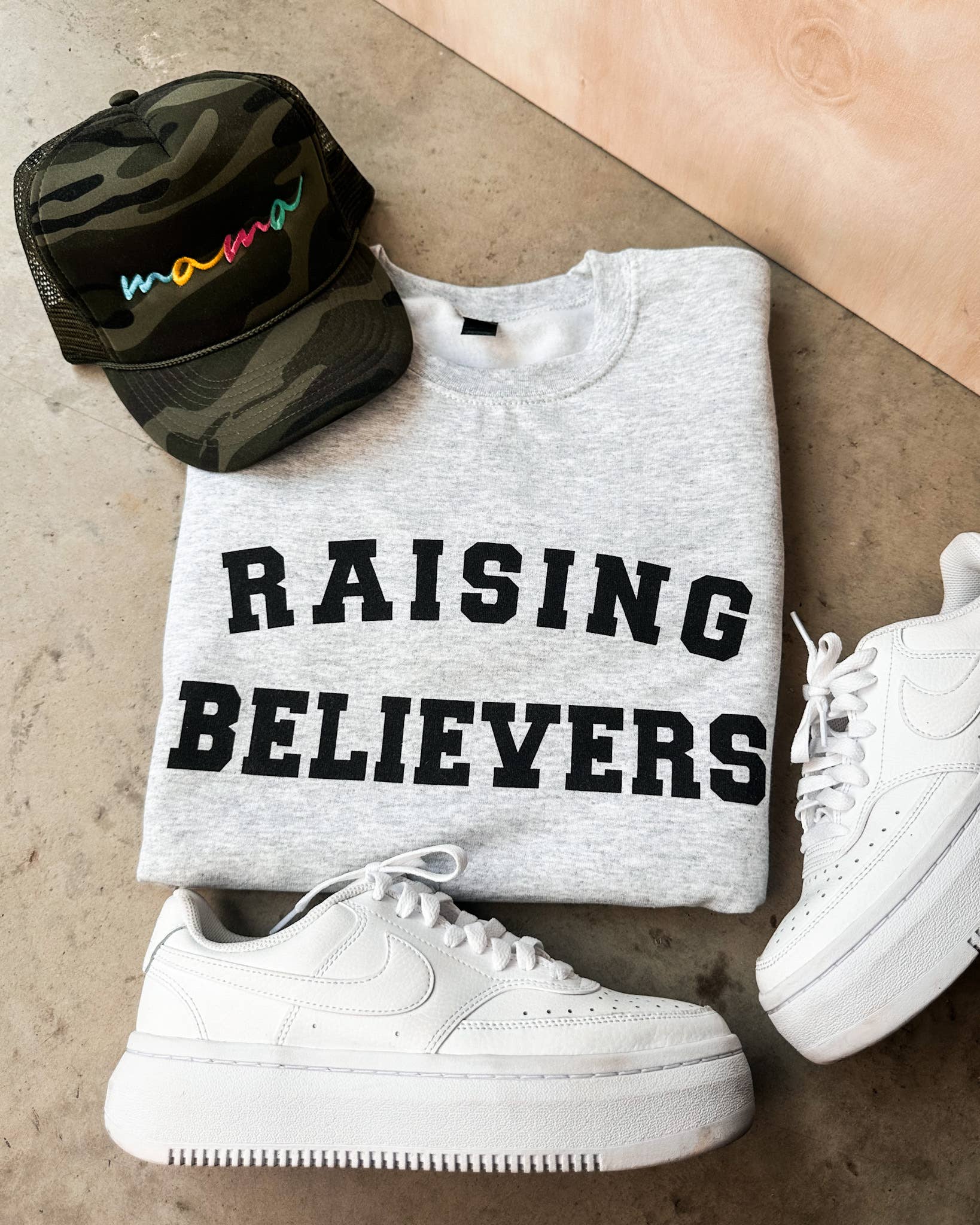 Raising Believers Ash Graphic Sweatshirt