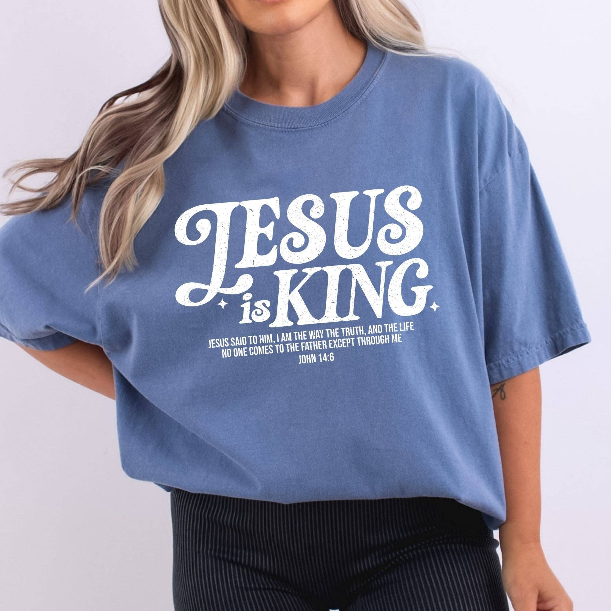 Jesus Is King Long sleeve Tee