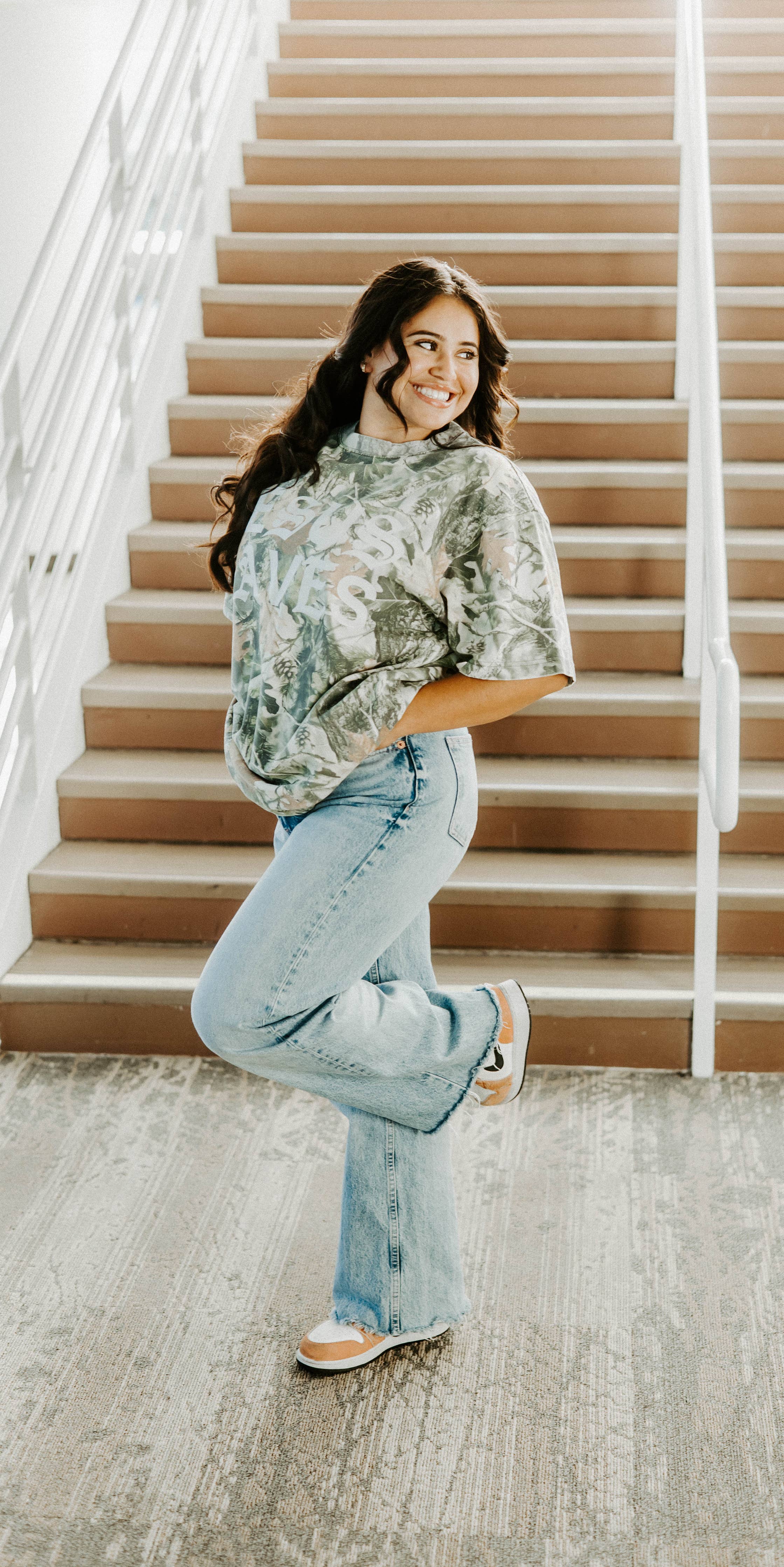 Jesus Saves Unisex Camo: Sage